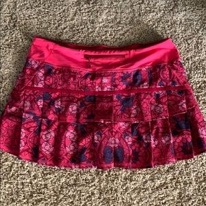 Lululemon pacesetter skort